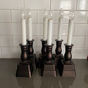 Bethlehem Lights window candles